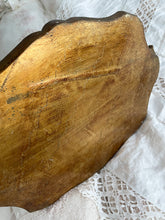 Load image into Gallery viewer, Vintage wood Italian Florentine tray