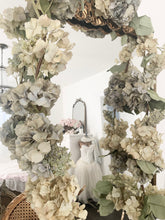 Load image into Gallery viewer, Beautiful faux hydrangea long garland