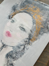 Load image into Gallery viewer, Jorunn Mulen original painting on wood collaboration