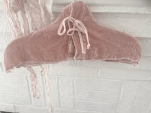 Load image into Gallery viewer, Handmade pink velvet hanger cover