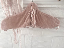 Load image into Gallery viewer, Handmade pink velvet hanger cover
