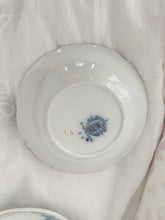 Load image into Gallery viewer, Set of two antique English floral berry bowls