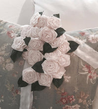 Load image into Gallery viewer, Handmade silk ribbonwork bouquet