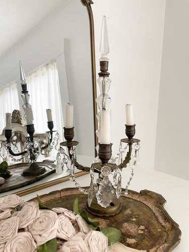 Gorgeous antique French Girandole