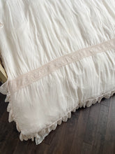 Load image into Gallery viewer, Rare rachel Ashwell couture pink Bemberg king duvet cover