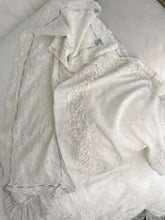 Load image into Gallery viewer, Vintage lace runner and pillow sham