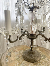 Load image into Gallery viewer, LAST ONE Antique French crystal Girandole