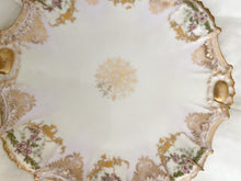 Load image into Gallery viewer, Pair stunning antique french plates with plate hangers