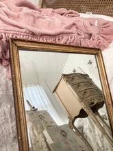 Load image into Gallery viewer, Incredible antique french heavy gold gilt wood ghosted mirror
