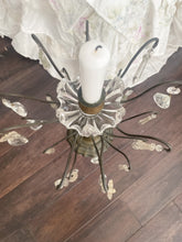 Load image into Gallery viewer, Rare style antique french crystal Girandole