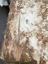 Load image into Gallery viewer, Gorgeous chippy aged pink gold Florentine table