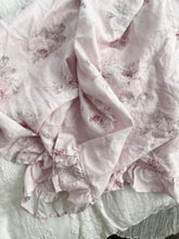 Load image into Gallery viewer, Handmade xl ruffled linen tablecloth