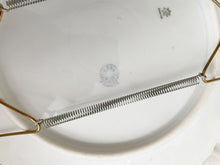 Load image into Gallery viewer, Pair stunning antique french plates with plate hangers