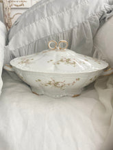 Load image into Gallery viewer, Antique French Limoges gold bow tureen