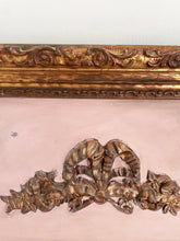 Load image into Gallery viewer, Vintage tall wood bow trumeau mirror