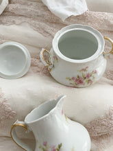 Load image into Gallery viewer, Antique French GDA Limoges creamer and sugar