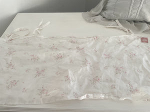 Handmade laundry basket slipcover