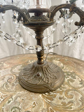 Load image into Gallery viewer, LAST ONE Antique French crystal Girandole