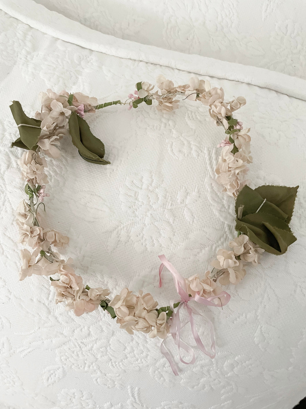 Vintage handmade millinery crown