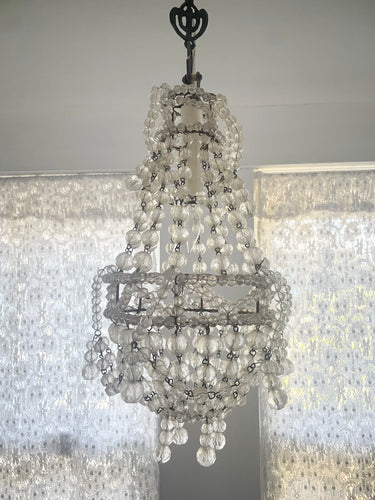 Eloquence beautiful beaded antique chandelier