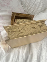 Load image into Gallery viewer, Vintage gilt book display