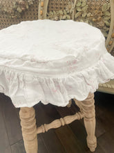 Load image into Gallery viewer, Imperfect linen handmade stool slip