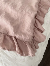 Load image into Gallery viewer, Stunning perfect dusty pink French linen euro sham