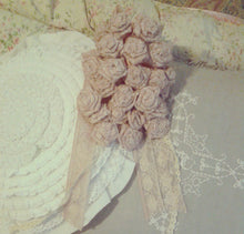 Load image into Gallery viewer, Handmade silk ribbonwork bouquet
