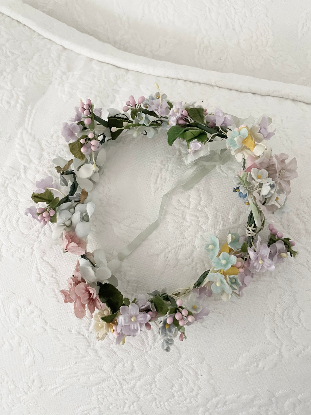 Vintage handmade millinery crown