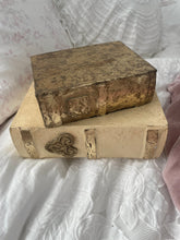 Load image into Gallery viewer, Vintage gilt book display