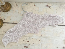 Load image into Gallery viewer, Gorgeous palest pink overdye french lace hanger cover