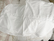 Load image into Gallery viewer, Rachel Ashwell couture Matelasse and white denim new cushion slipcover