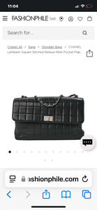 Authentic Chanel jumbo mademoiselle chocolate bar style black lambskin flap vintage bag