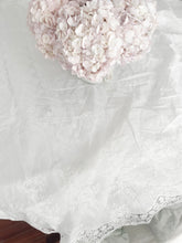 Load image into Gallery viewer, Handmade batiste lace tablecloth