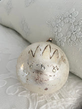 Load image into Gallery viewer, Antique large crown ball ornament