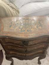 Load image into Gallery viewer, Antique wood Florentine chest