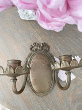 Load image into Gallery viewer, Antique French bow sconce