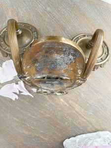 Antique French bow sconce