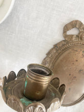 Load image into Gallery viewer, Antique French bow sconce