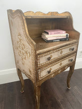 Load image into Gallery viewer, Vintage rare style Florentine chest